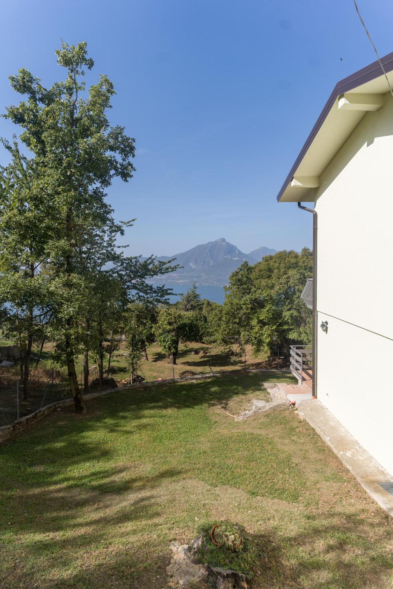 Garda Lake Panorama Villa With Garden & Bbq San Zeno di Montagna Exterior photo