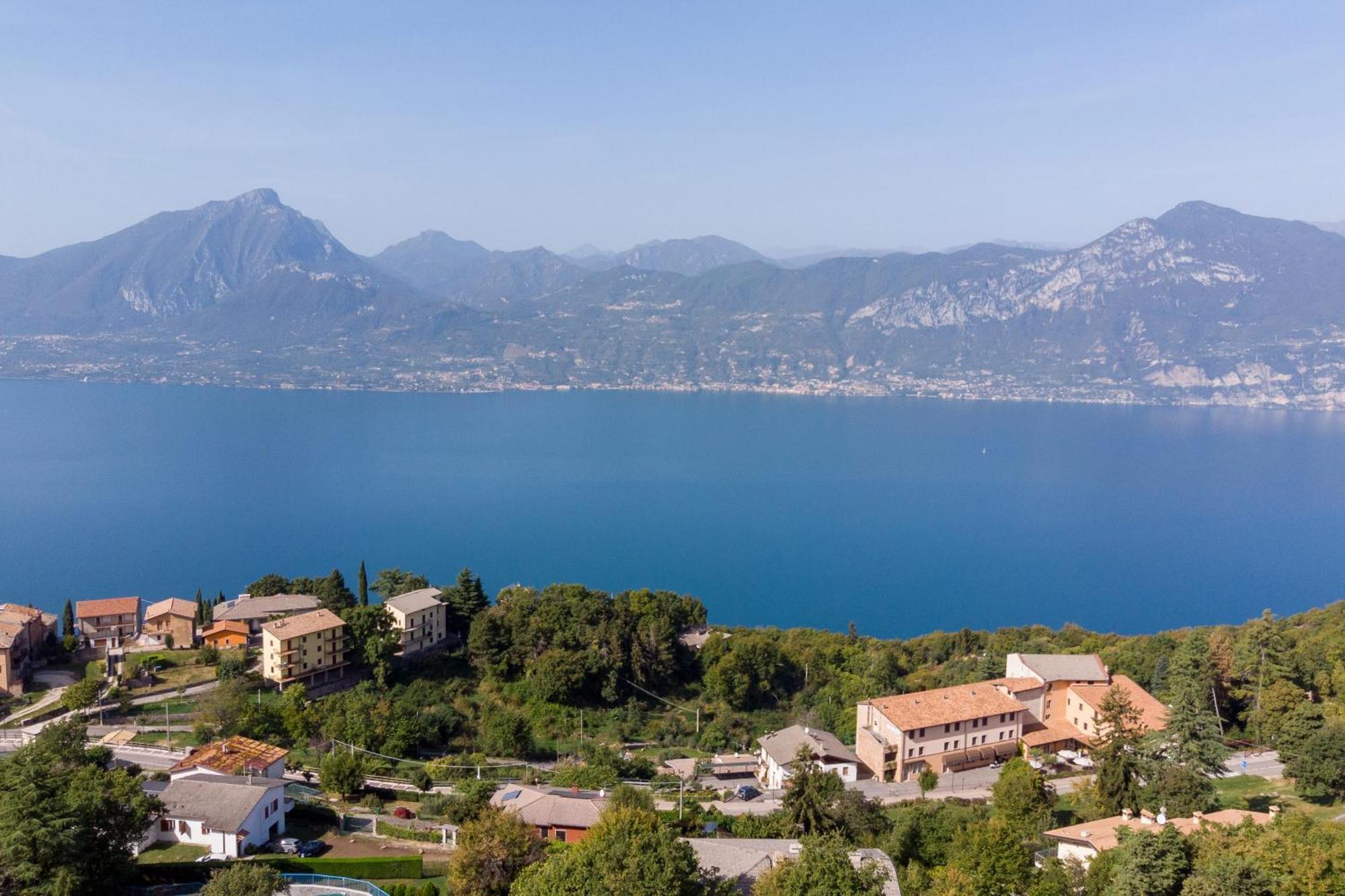 Garda Lake Panorama Villa With Garden & Bbq San Zeno di Montagna Exterior photo